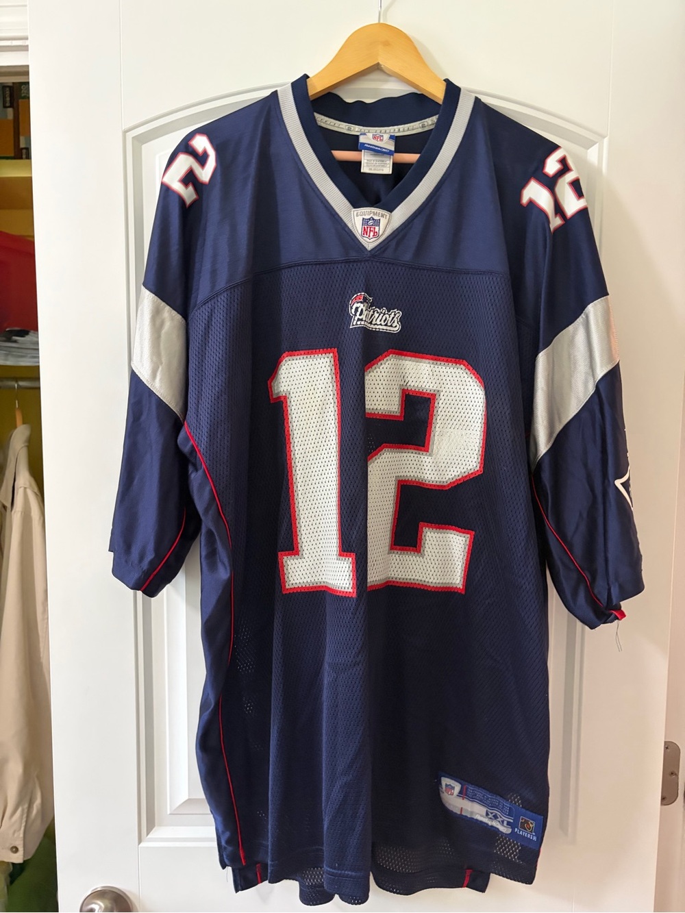 Vintage Tom Brady Reebok Patriots XXL Jersey